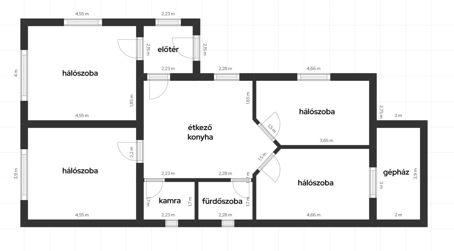 4 hálószobás ház KADICSFALVÁN – 1. kép